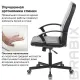 Кресло руководителя Simple EX-521, компактная упаковка, экокожа, черное. Фото товара с разных ракурсов.