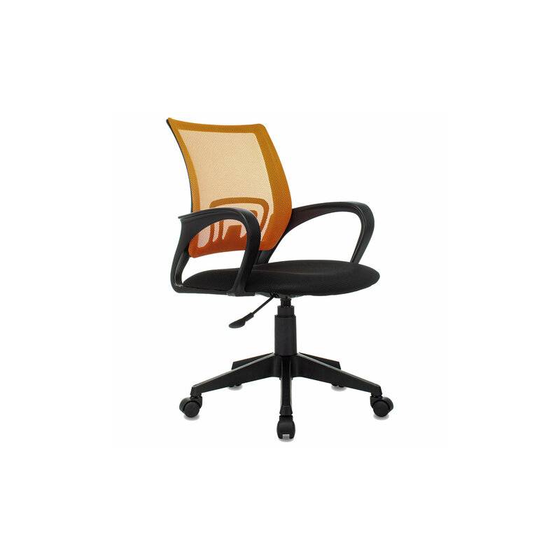 Кресло  "Fly MG-396", с подлокотниками, сетка, оранжевое/черное, 532084 главное фото