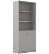 Шкаф с комплектом глухих малых дверей SR-5W.5 Серый 770х375х1815