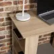 Стол письменный/компьютерный  "Scandi CD-016", 1100х500х750 мм, 4 ящика, дуб сонома, 641892, ЦБ013707-2. Фото товара с разных ракурсов.